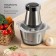 Galaxy Gl 2380 grinder, metal, 500 watts, 1.8 l, 2 speeds, silver