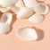 Natural decorative shells "White" set of 100 grams