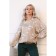 Female jumper, size 50, beige color