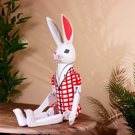 Souvenir "Bunny" hanging paws, wood 70 cm-2