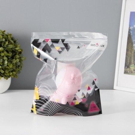Spinker "Friendly Cosmonaut" 1W LED 4000-6000K pink 10x9x11.5cm-2