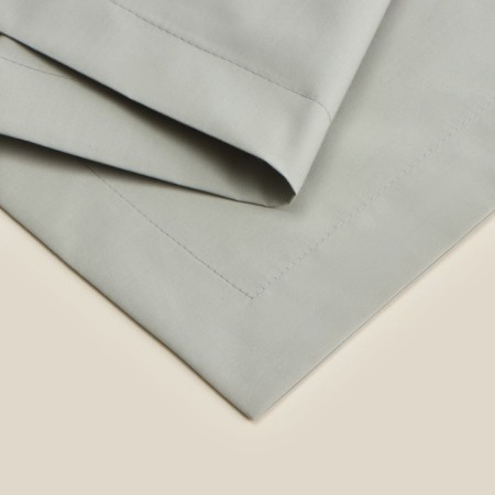 Pillowcase 300S SL Home Percale 50*70+3 cm, central oliv, 100% cotton-4