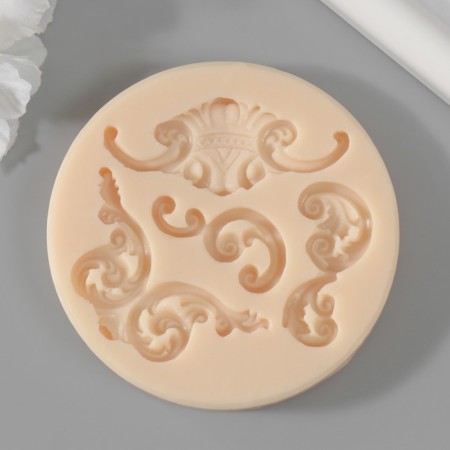 Silicone Mold "stucco molding" from 1,2x0.7 cm to 5.3x2 cm mix-1
