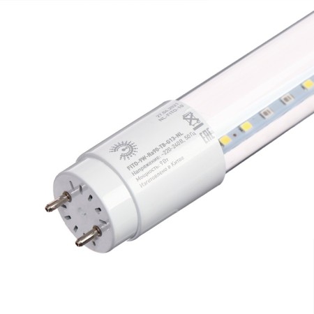 LED phytolamp, 9 W, 600 mm, IP20, full spectrum, white-red, "era"-2