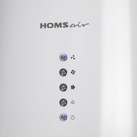 Hax Homsair Art 1050is 35, island, 1050 m3/h, 3 speeds, 35 cm, white-9