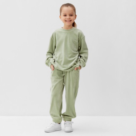 Kidshot (sweatshirt, trousers) KAFTAN PLUSHY R.30 (98-104), green-7