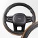 SkyWay Luxury-7 m braid, black and gold eco-leather