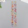 Decorative self -adhesive tape from rhinestones. The length is each 300 mm, the width is 25 mm.