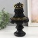 Souvenir Polystone "Bust. Queen" Black with gold 9x12.5x22 cm