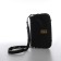 Women's bag Textura, messenger, average size, black color