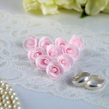 A set of colors for decor from foamiran, d = 2 cm, 10 pcs, pink