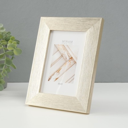 Photo frame Plastic Gallery 10x15 cm, 651622 Silver (plastic screen)-1