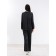 Women's shirt with long sleeve, size 46, black color