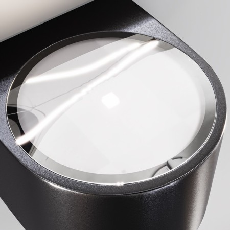 Architectural backlight Outdoor O435WL-L5GF3K, 5W, 10x11x6.4 cm, LED, 500LM, 3000K, graphite color-3