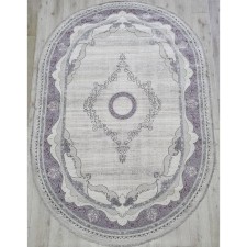 Ковёр овальный Amatis Lux 36564A, размер 150x400 см