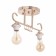 Aleta chandelier 2x40W BP E27 Gold Model: 2800430
