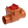Flextron check valve, d = 110 mm, external