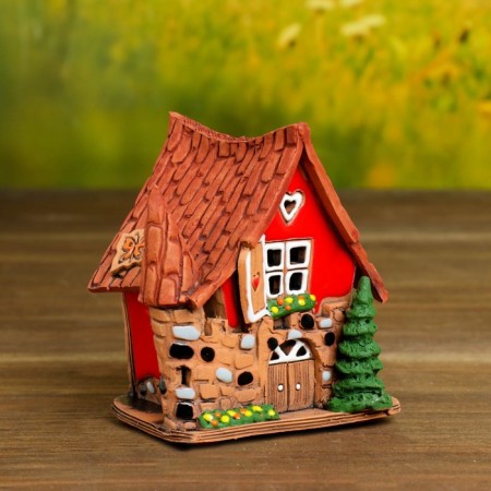 Aroma lace house "Mashenka", handmade, mix, 11.5 cm-4