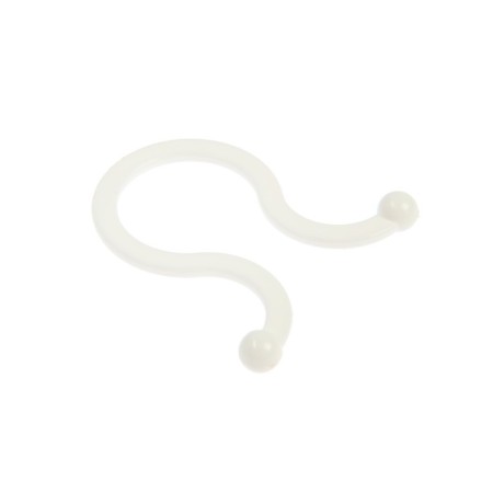 Clime for tundra wires, D = 18 mm, white color 20 pcs.-5