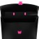 A4 portfolio folder, 700 μm, 1 department, calligrata, black with pink elements