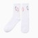 Women's socks "fish", white color, rr 23-25