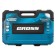 Tool set GROSS 14156, 76 items, 120 teeth, CRV 1/4 ", 1/2"