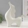 Souvenir Ceramics "Proud Horse" White 7.5x26x31 cm