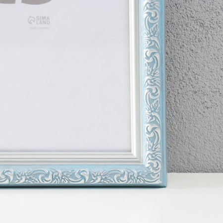 Photo frame Plastic "Vintage" 40x60 cm, blue-1
