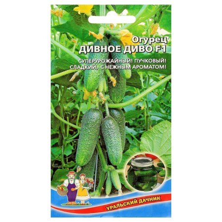 Cucumber seeds "marvelous", F1, 10-12 pcs.-2