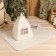 Set of a bath hat and a rug with embroidery "Best of the best"