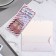 Money envelope "Happy Birthday!" Bags, stripes, 19x9 cm
