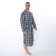 Male robe, green color, size 58