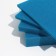 The sponge is rectangular, large -porous, sheet 50 x 50 x 3 cm, blue