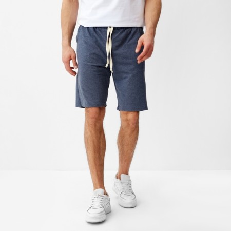 Men's shorts Minaku: Casual Collection Man Color Indigo Melange, Rr. 52