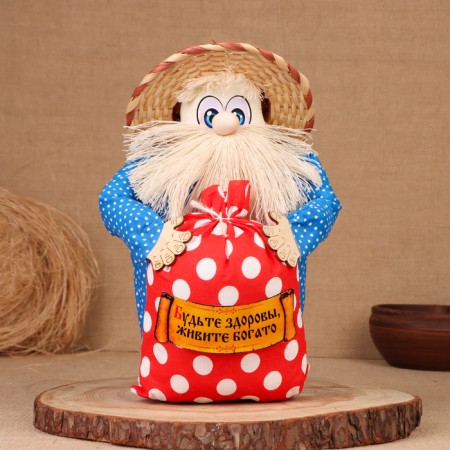 Browner Fedor "Be healthy, live rich", with a bag, 30 x 20 cm, mix-9