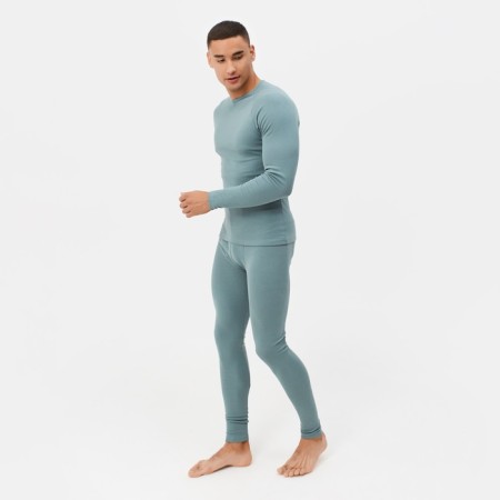 Male thermal underwear (jumper, trousers) minku color khaki, size 52-6