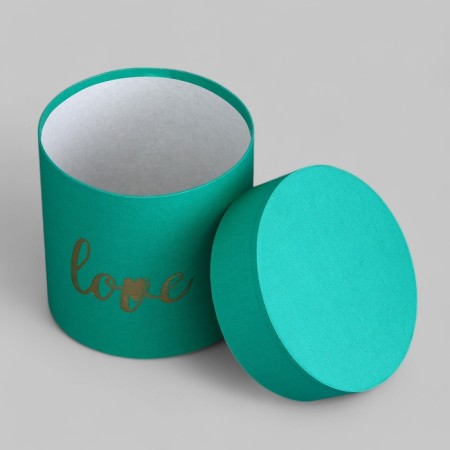 Set of hats 3 in 1 "love" green, 16 x 15.5 - 11 x 10.5 cm-3