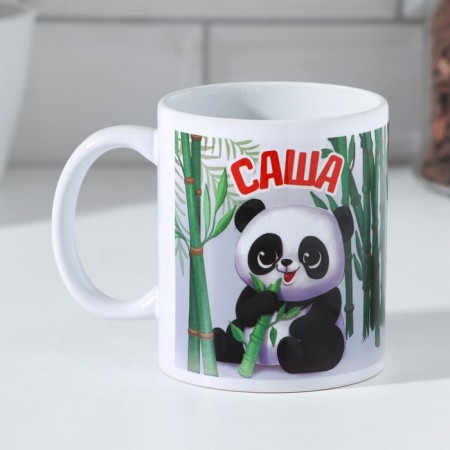 Sasha sublimation mug 320 ml, with application
