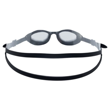 ATEMI B202 swimming glasses, silicone, black/gray color-2