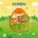 Musical keychain, sound, orange color
