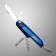 Swiss "Rescuer" 6V1 knife, blue