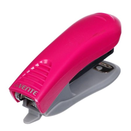 Steepler No. 10, 10 sheets, Devente Neon, plastic case, built -in anti -stepler, neon pink-1