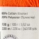 Yarn "Eco-Cotton" 80% cotton 20% polyester 220m/100g (800 orange)