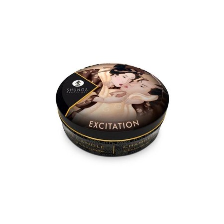 Candle - aromaticoma for Shunga massage "Drunk chocolate", 30 ml-4