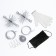 Set "Fun tube cleaning" for mechanical purification of chimneys, d = 130 mm, ruff metal