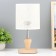 Tyrell table lamp E27 40W white 16x16x30 cm Risalux