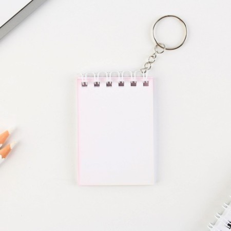 Key keychain notebook "Sklerznitsa notebook", 5.5 x 7.5 cm-4