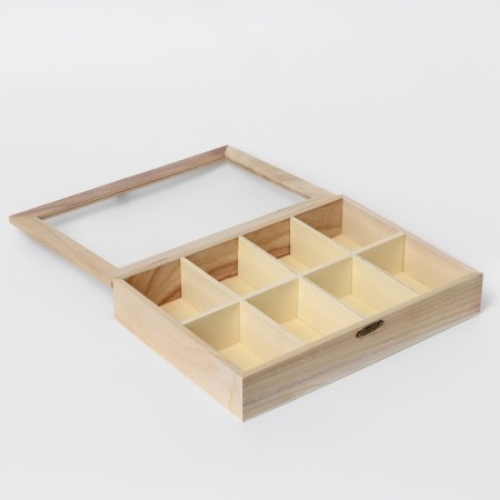 Box for storing tea bags "Ahmadabad", 8 cells, 24.8 × 18 × 4.8 cm-4
