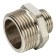 Nipple transition stout SFT-0004-000112, 1 "x 1/2", outer thread, nickel-plated brass