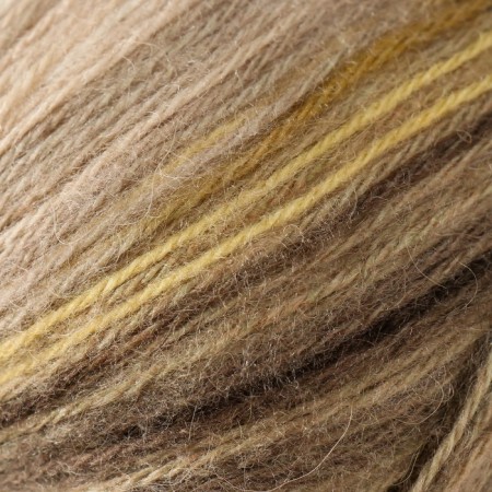 Yarn "Angora Active" 20% wool, 80% acrylic 500m/100g (843 beiga brown)-2